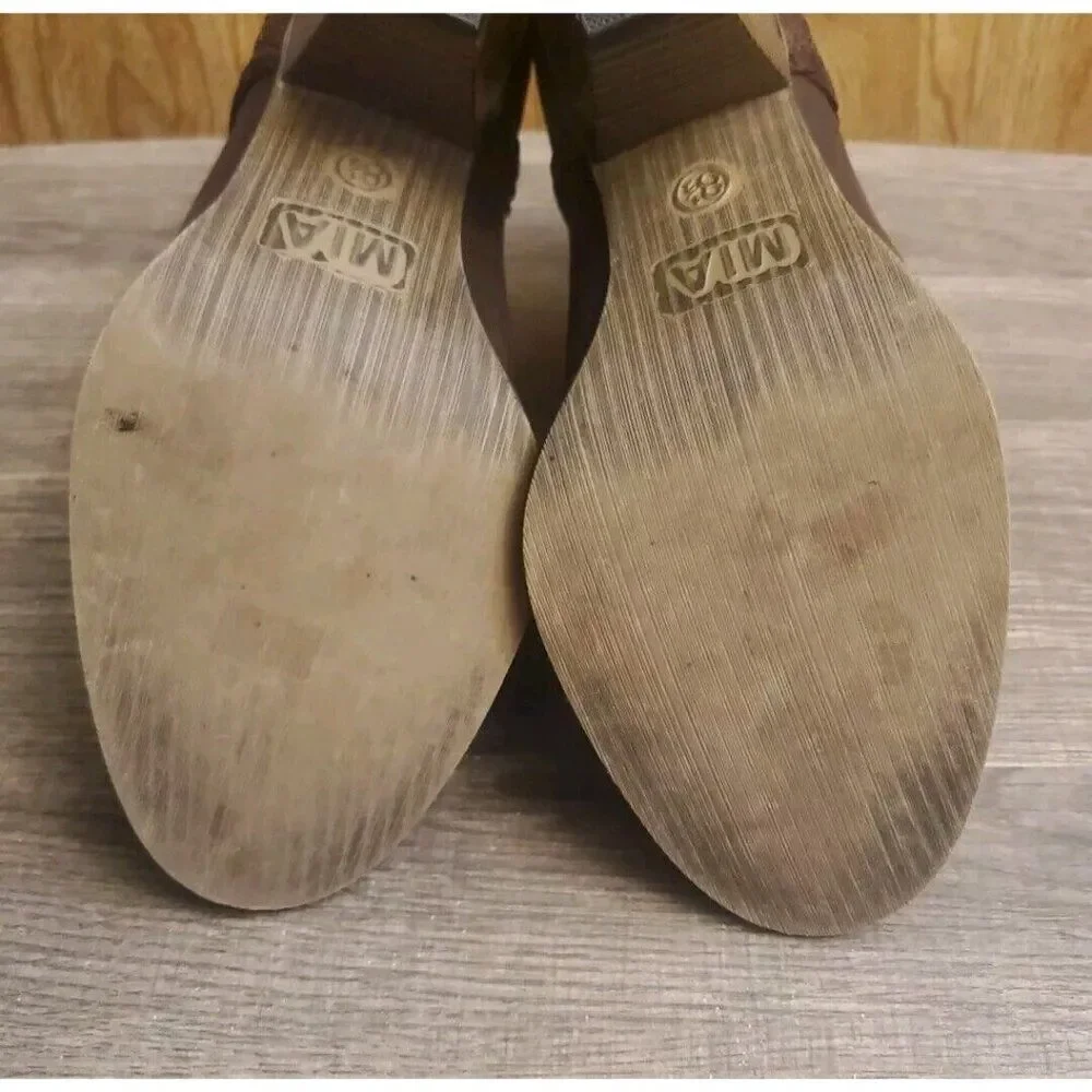 Mia Kori Ankle‎ Boots Womens Size 8.5 Brown